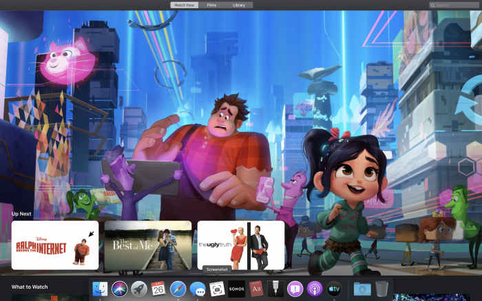 Apple TV app på Mac